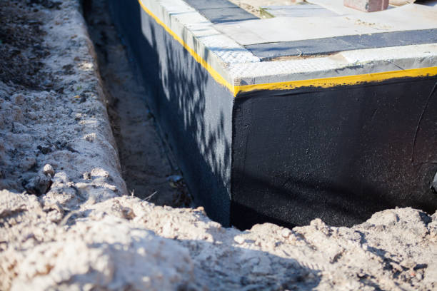 Residential Waterproofing installation at a Buhl, MN home by SJ Waterproofing Pros